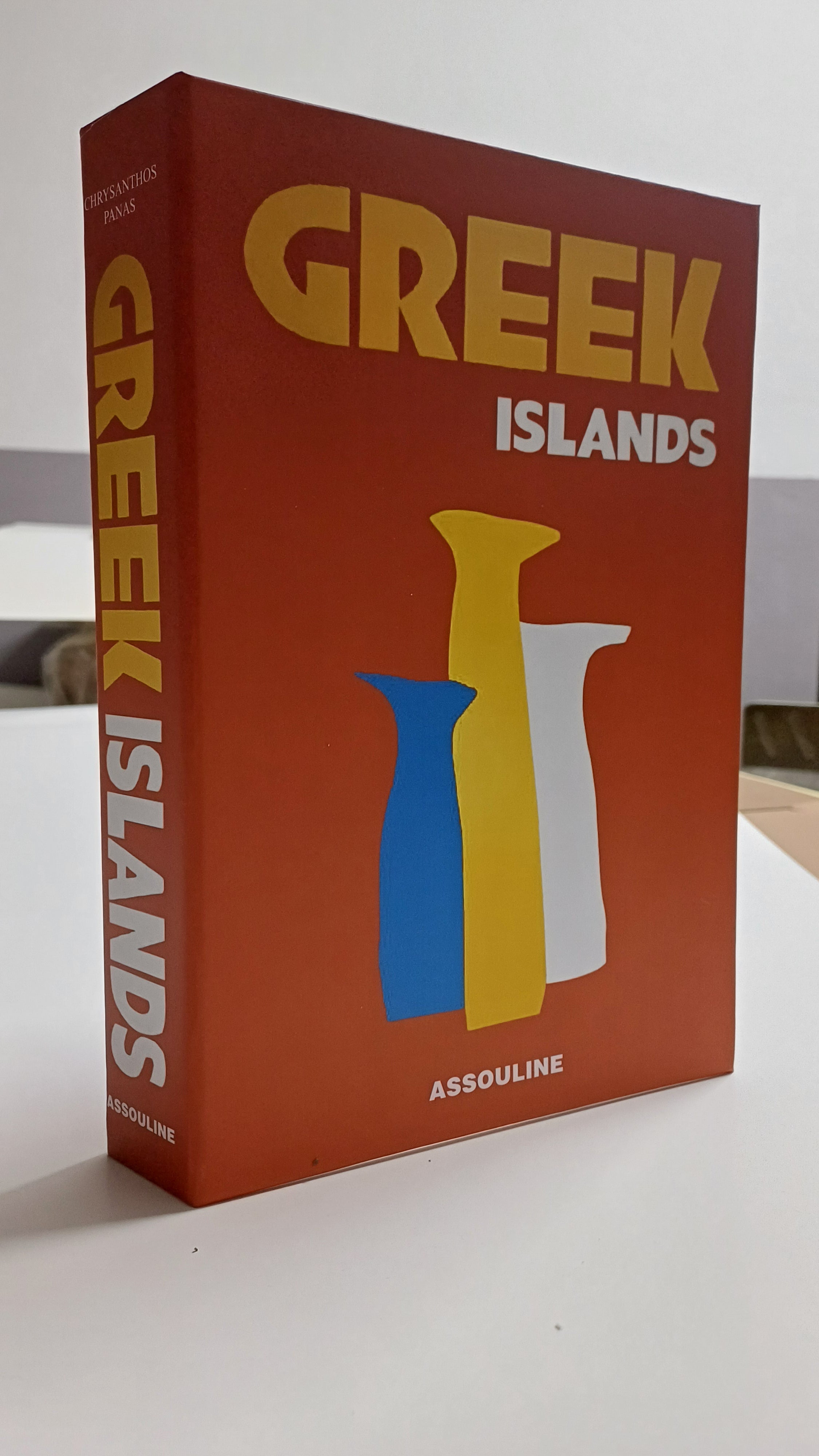 581 GREEK ISLANDS dekoratif kitap kutusu