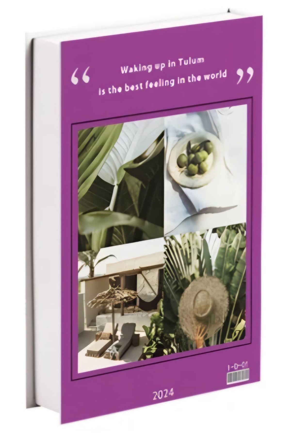 554 TULUM SOL Y VIDA dekoratif kitap kutusu