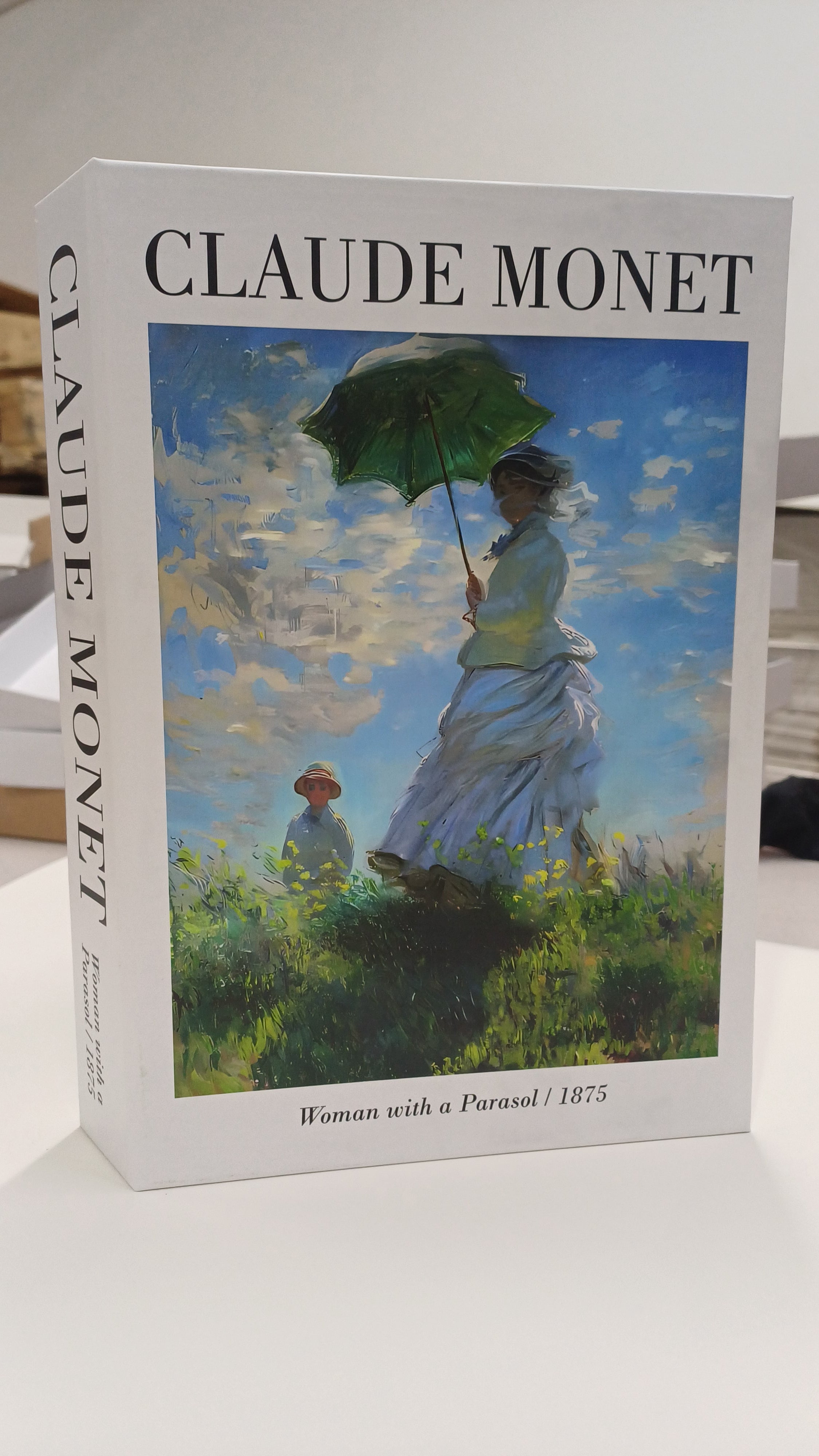 569 CLAUDE MONET dekoratif kitap kutusu