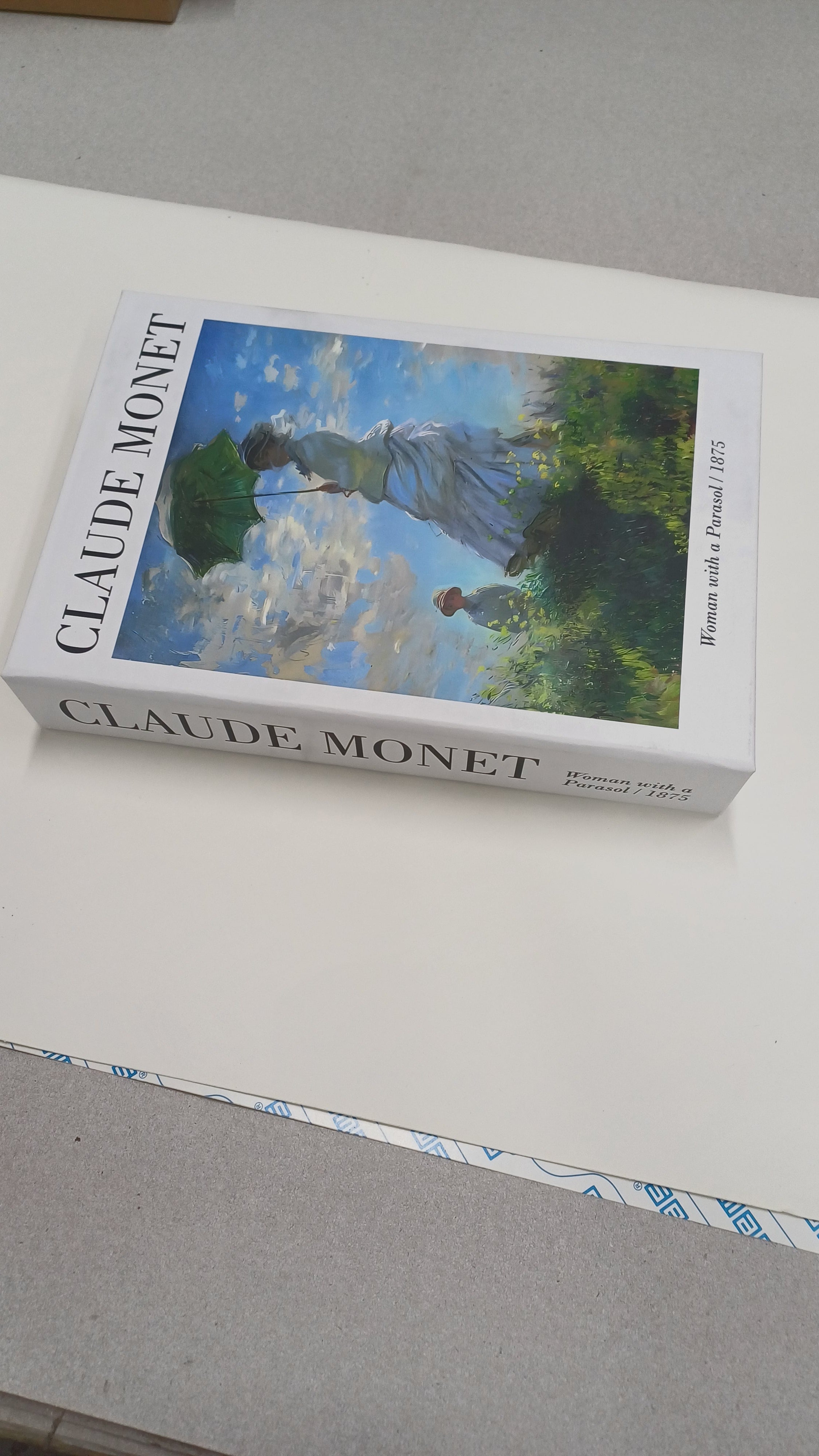 569 CLAUDE MONET dekoratif kitap kutusu