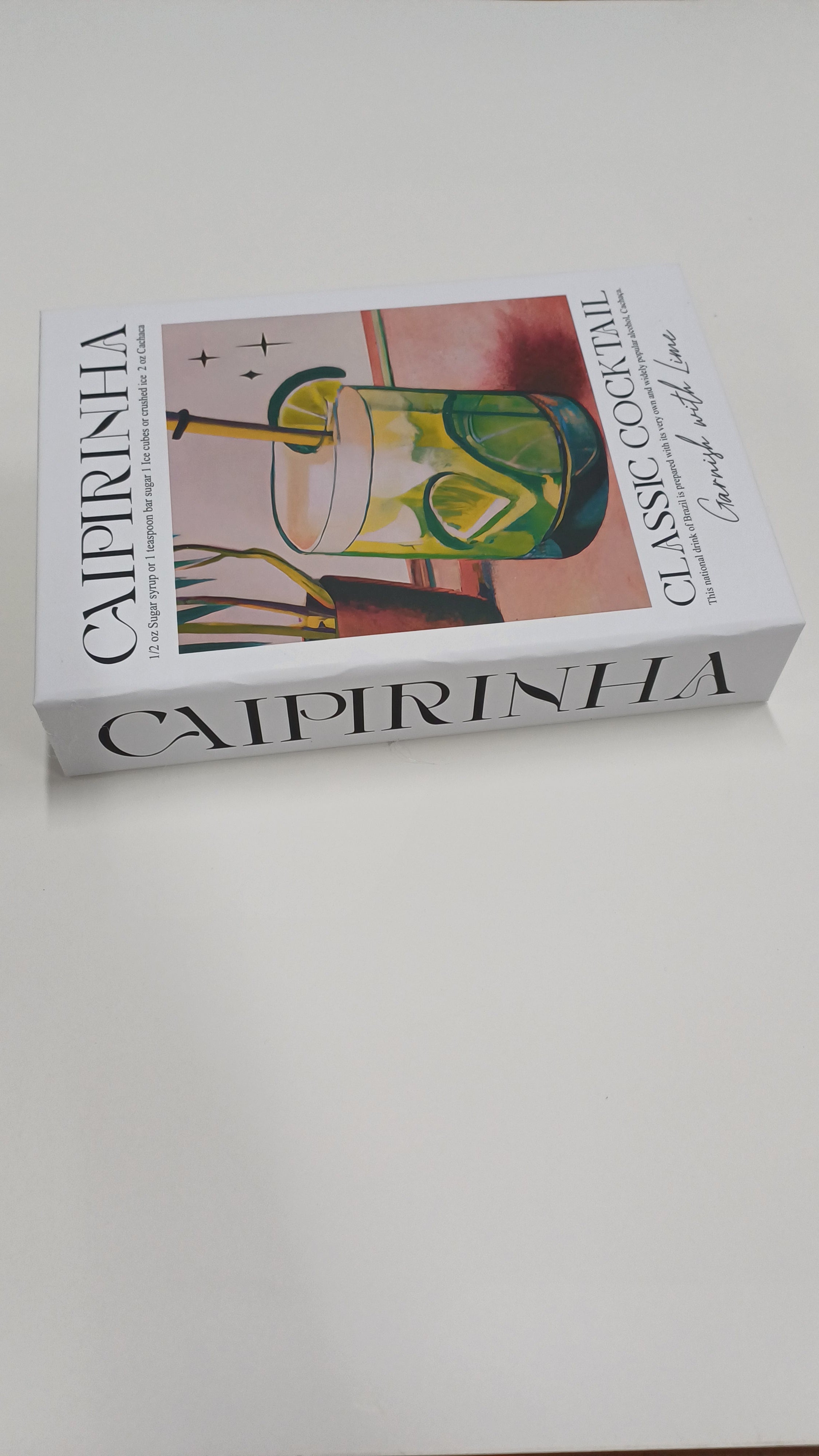 524 CAIPIRINHA dekoratif kitap kutusu