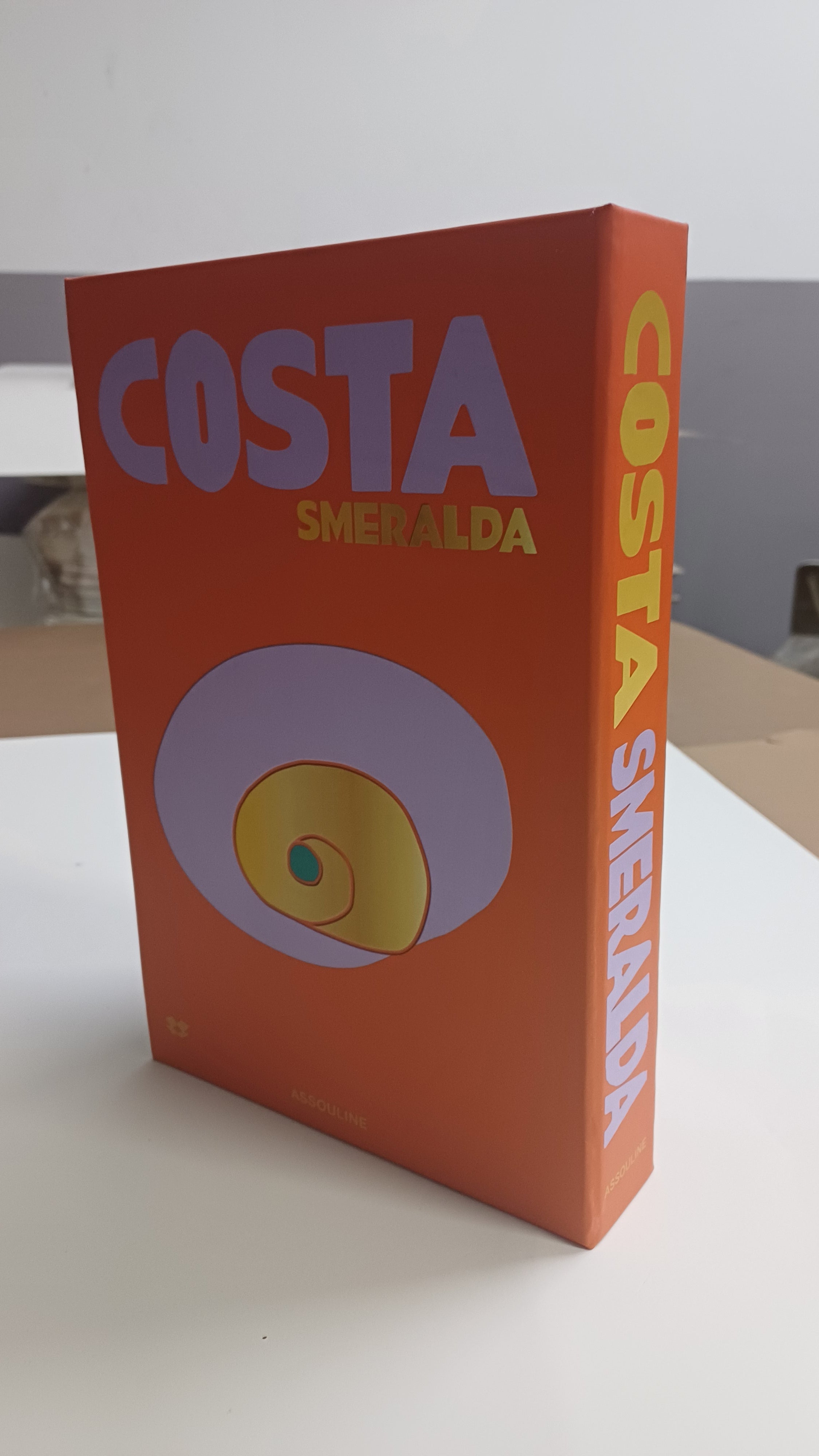 587 COSTA SMERALDA dekoratif kitap kutusu