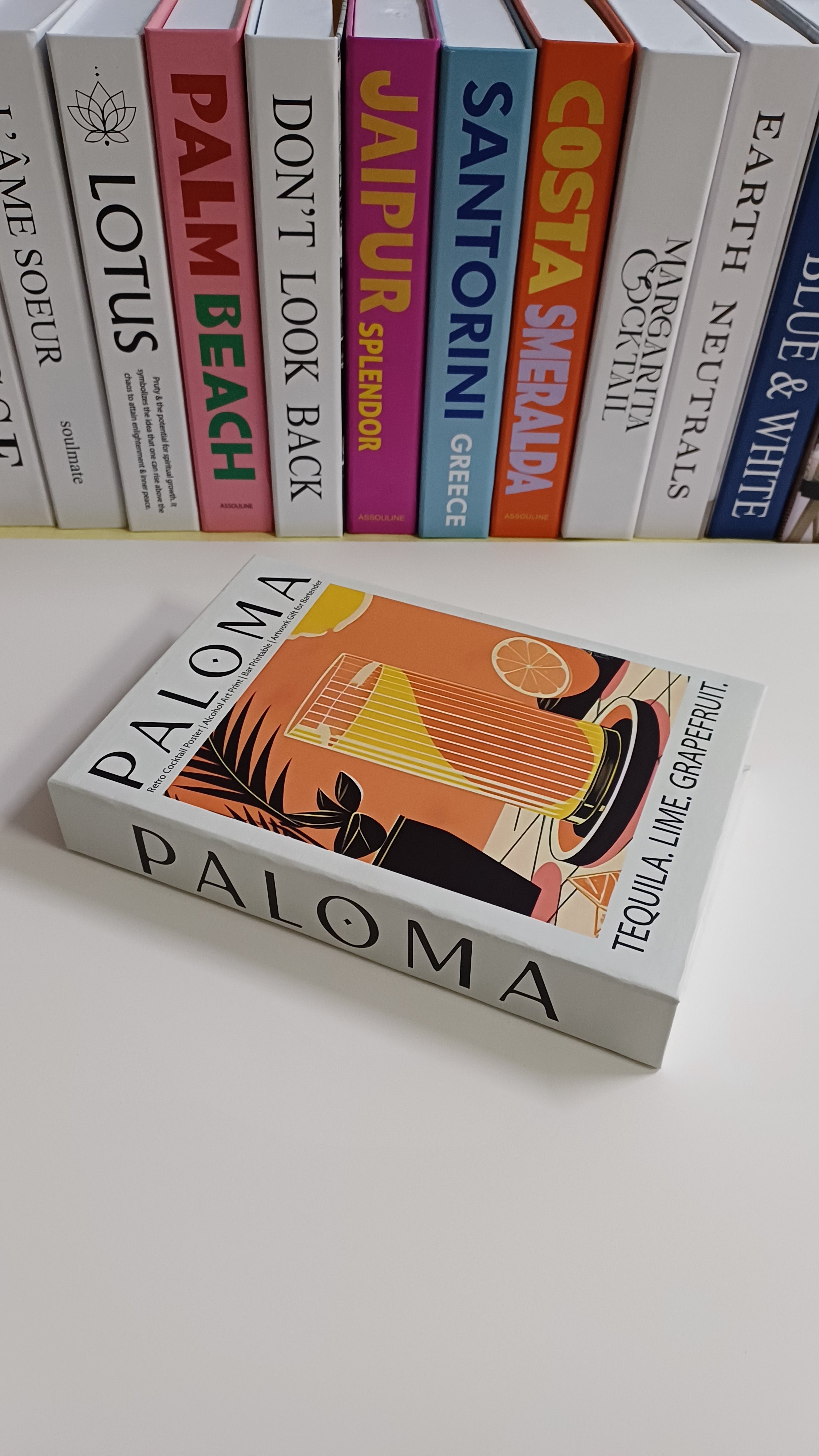 645 PALOMA dekoratif kitap kutusu