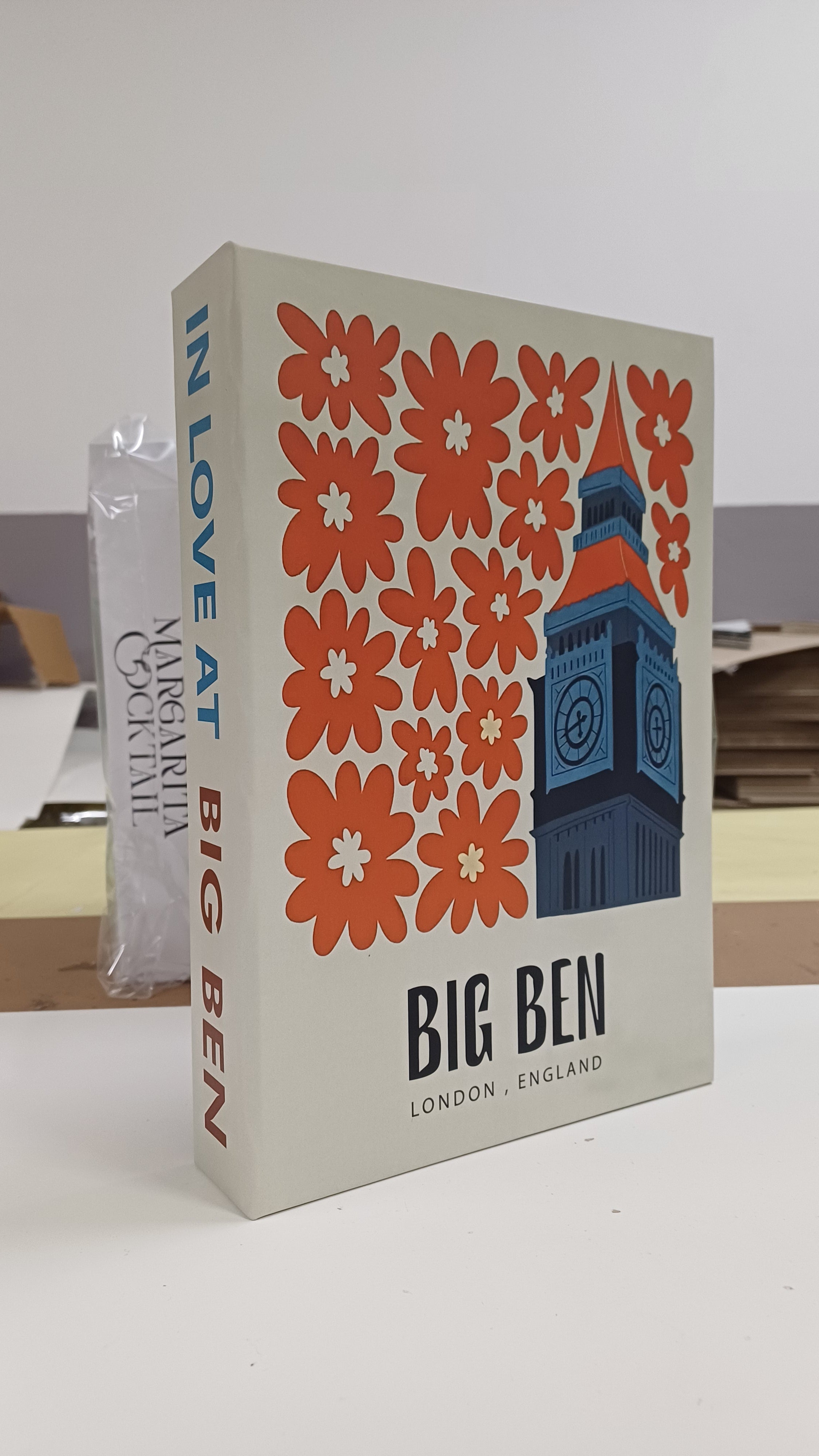 601 BIG BEN dekoratif kitap kutusu