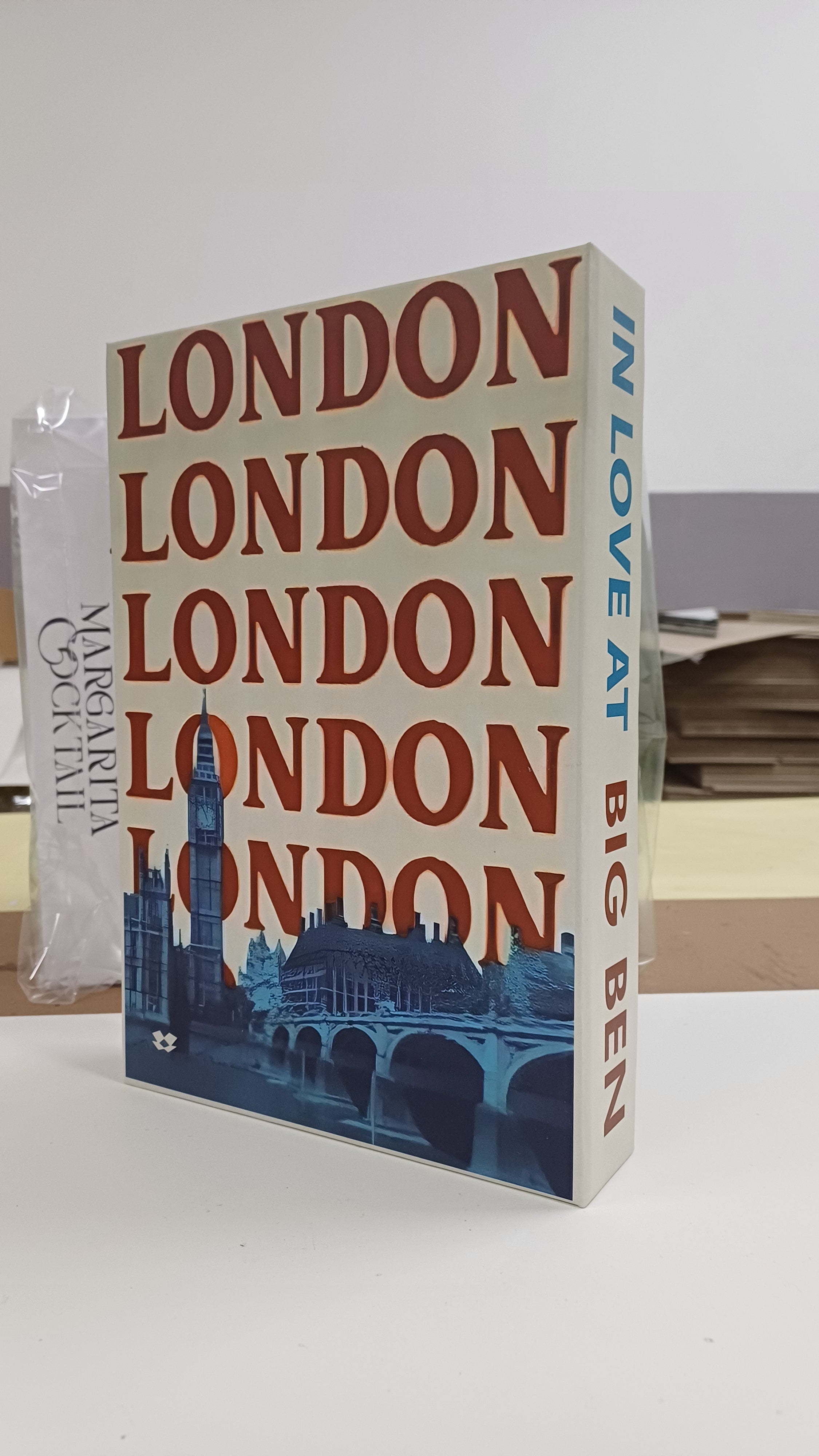 601 BIG BEN dekoratif kitap kutusu