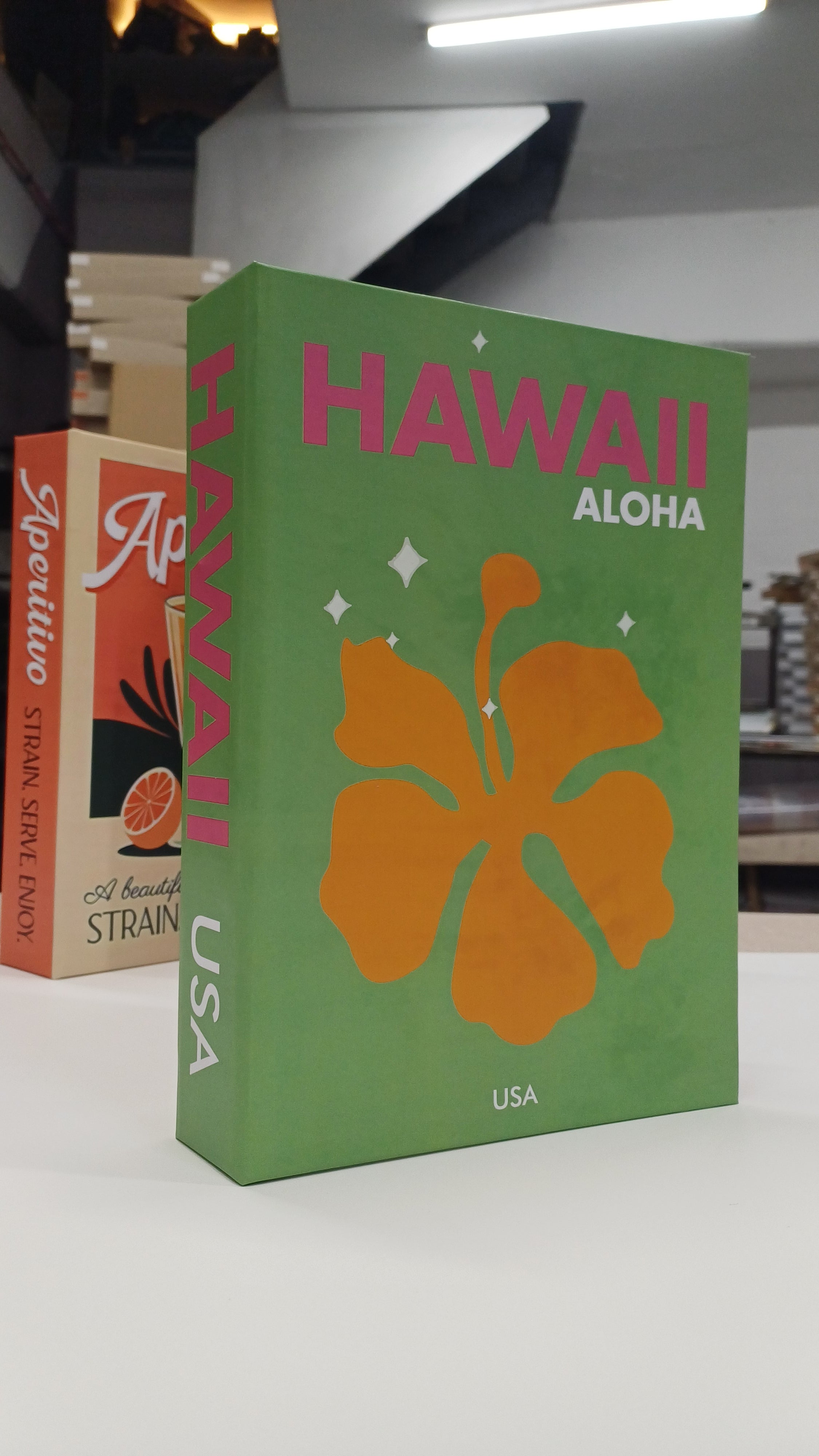 595 HAWAII ALOHA dekoratif kitap kutusu