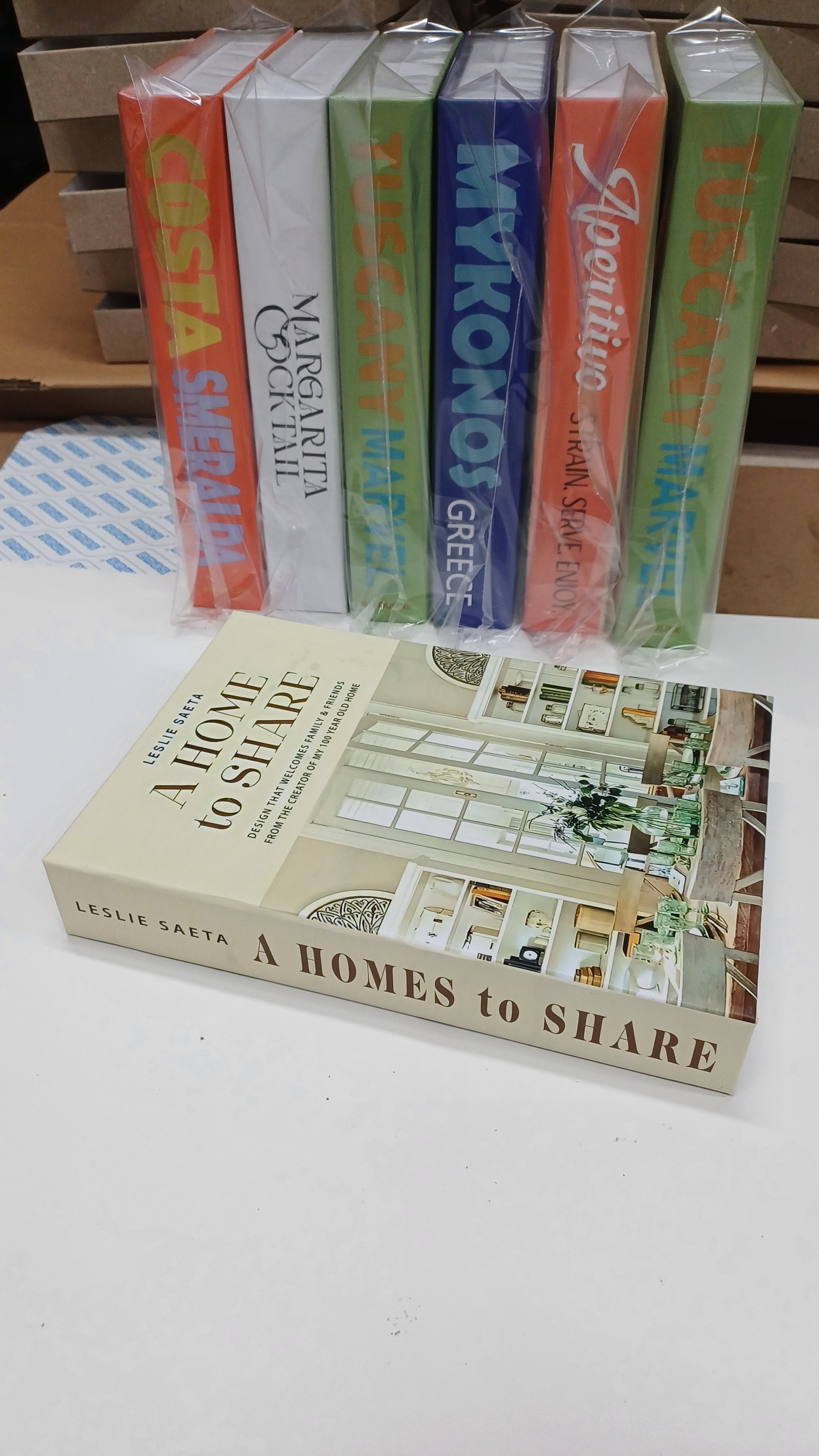 510 A HOME TO SHARE dekoratif kitap kutusu