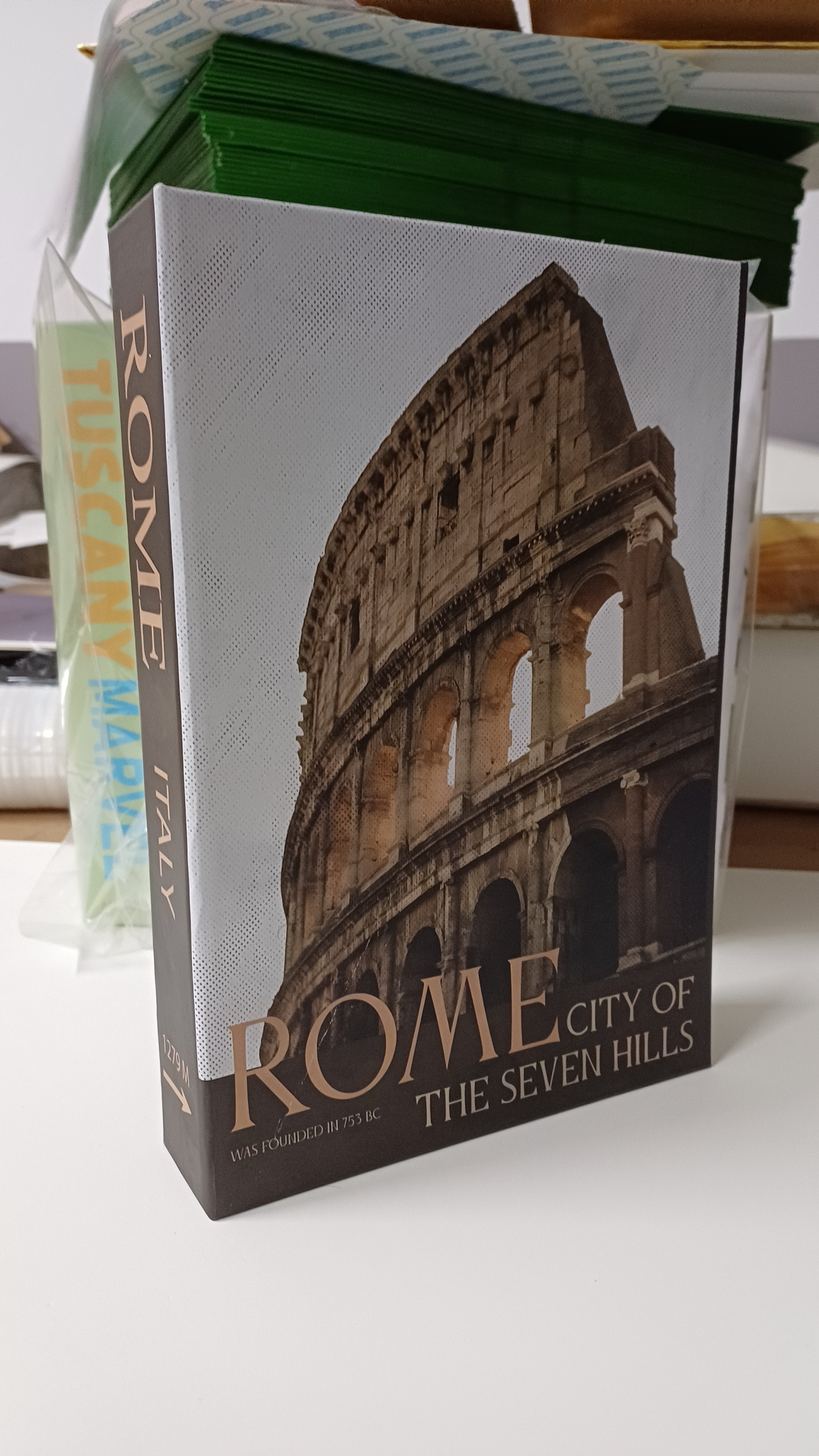 626 ROME dekoratif kitap kutusu