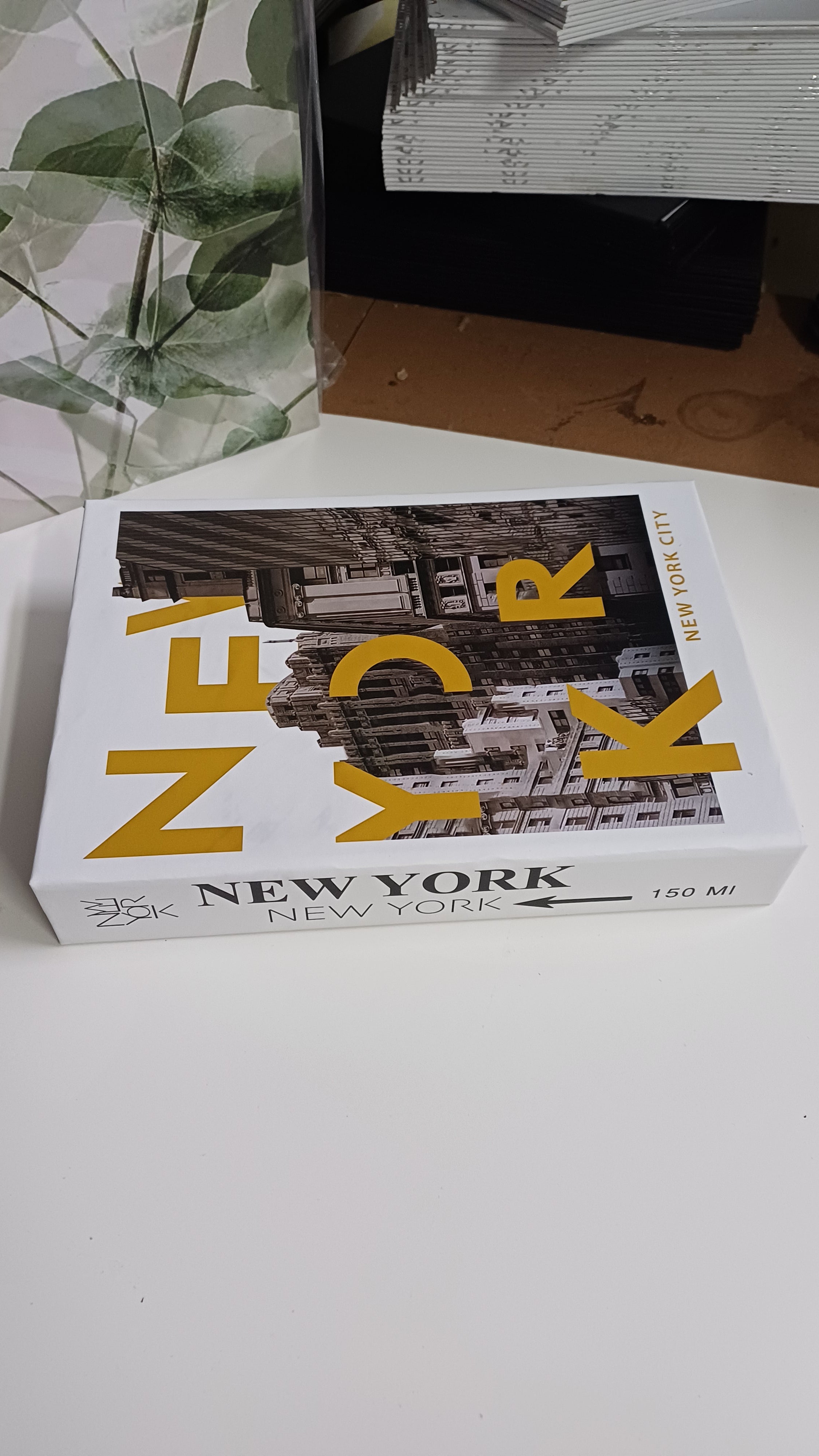 624 NEWYORK dekoratif kitap kutusu