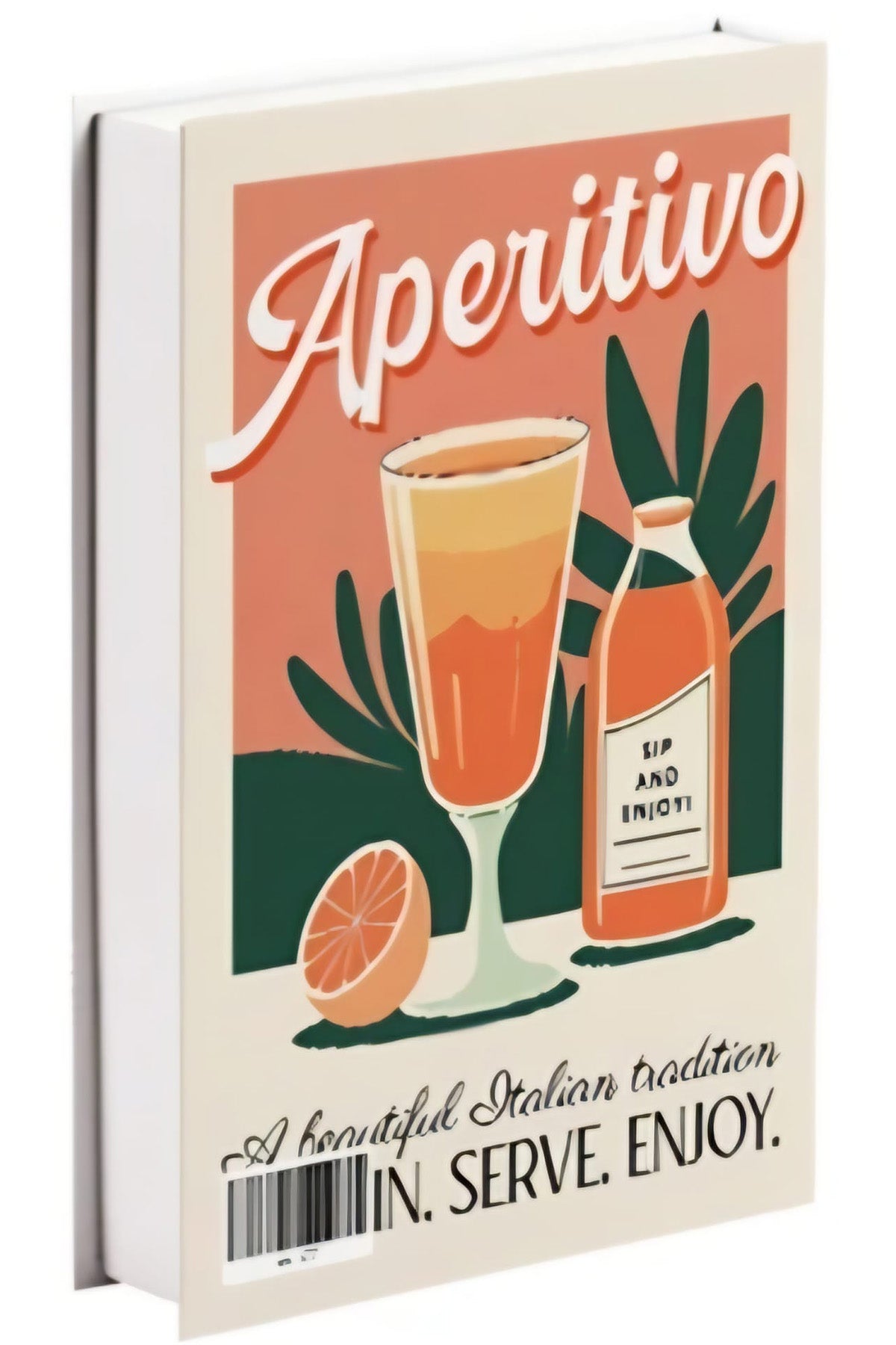 576 APERITIVO dekoratif kitap kutusu