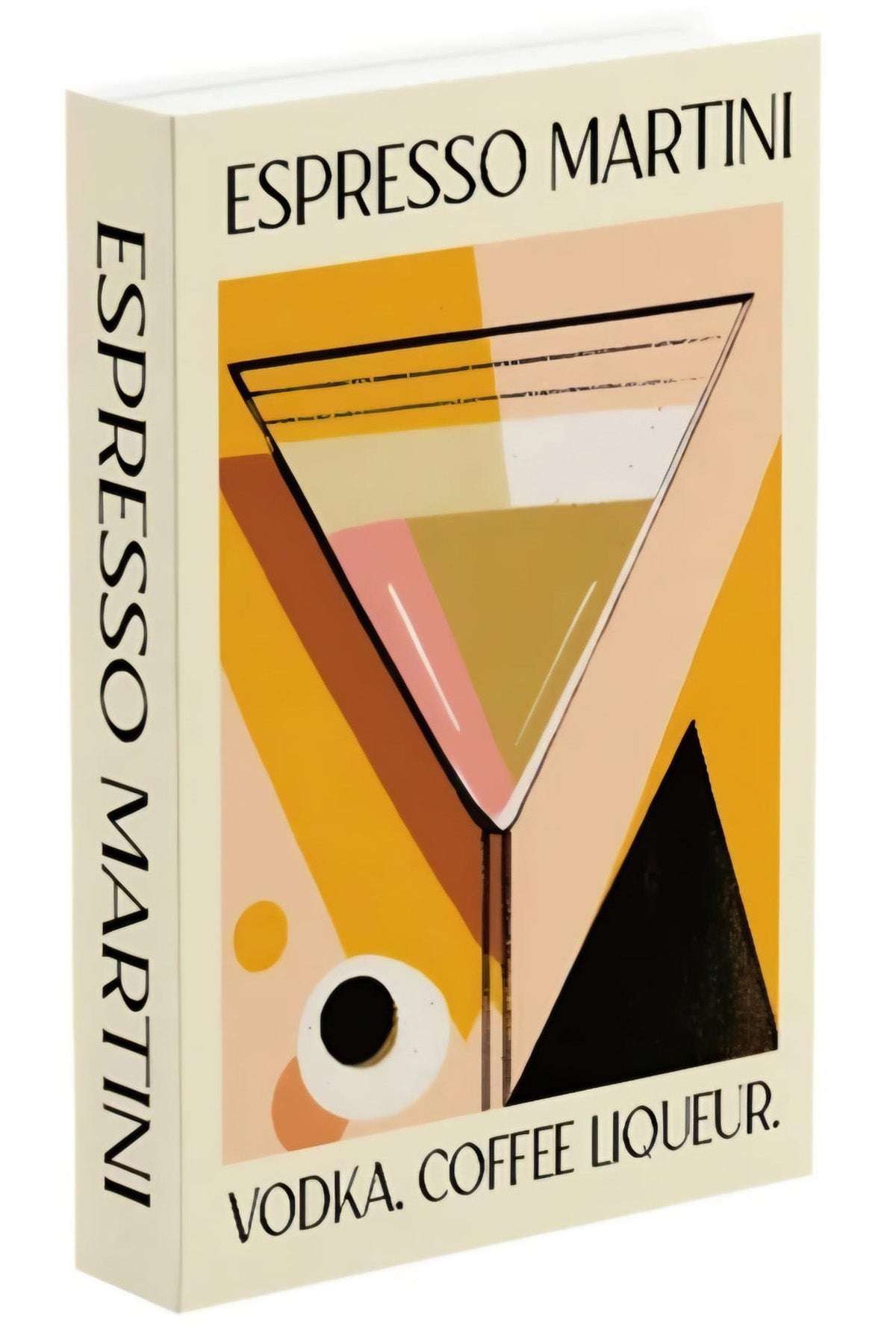 577 ESPRESSO MARTINI dekoratif kitap kutusu