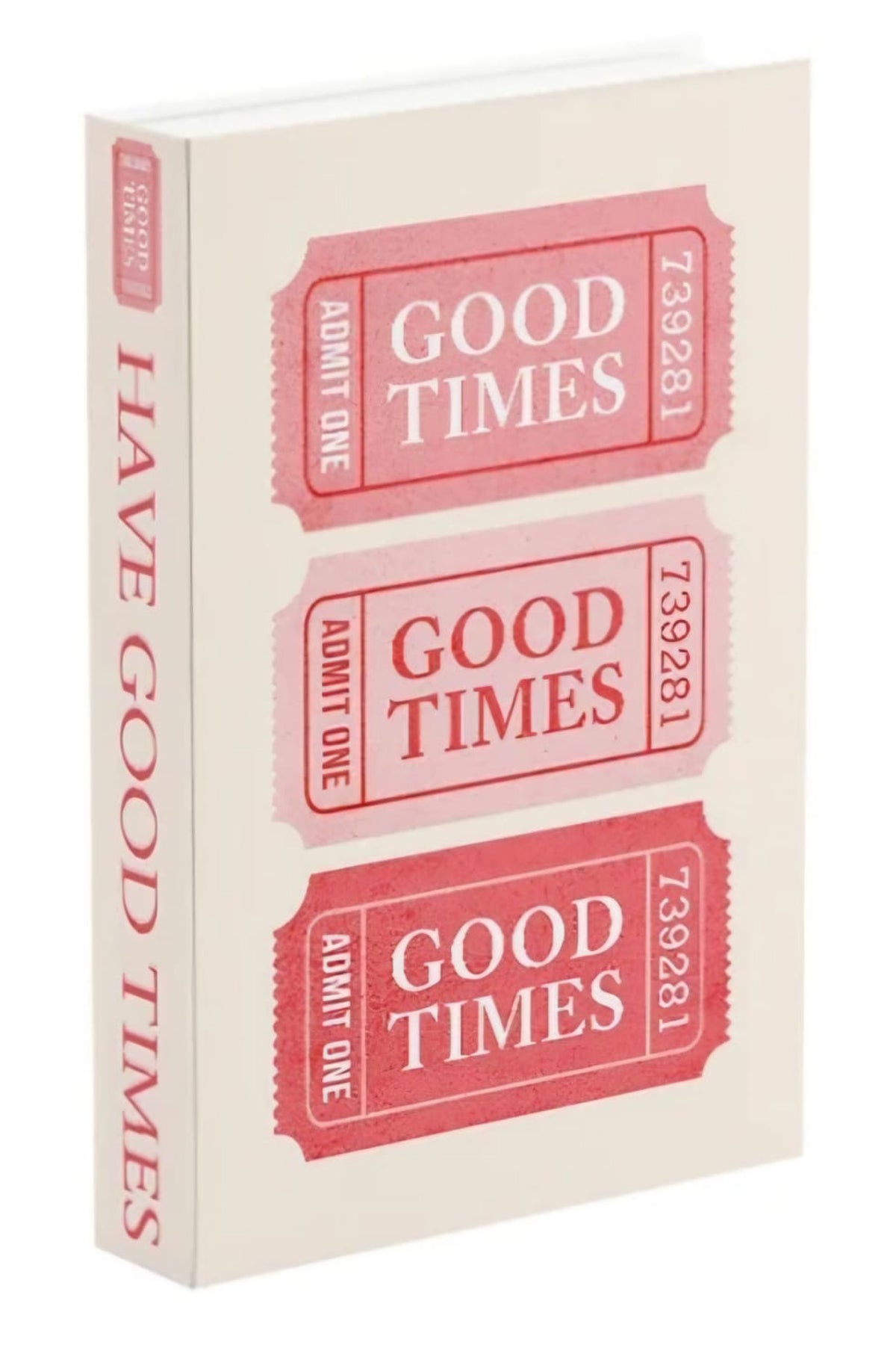 599 HAVE GOOD TIMES dekoratif kitap kutusu