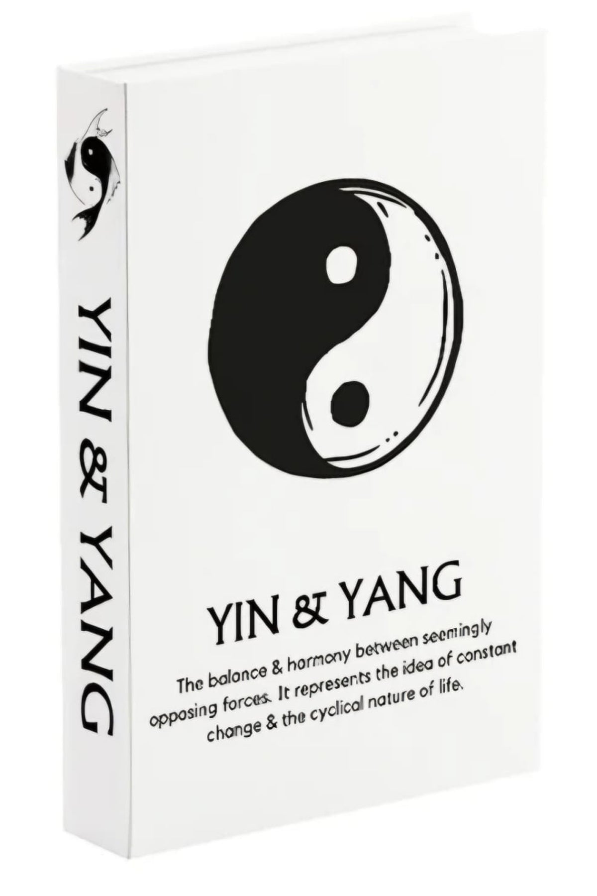 603 YIN & YANG dekoratif kitap kutusu