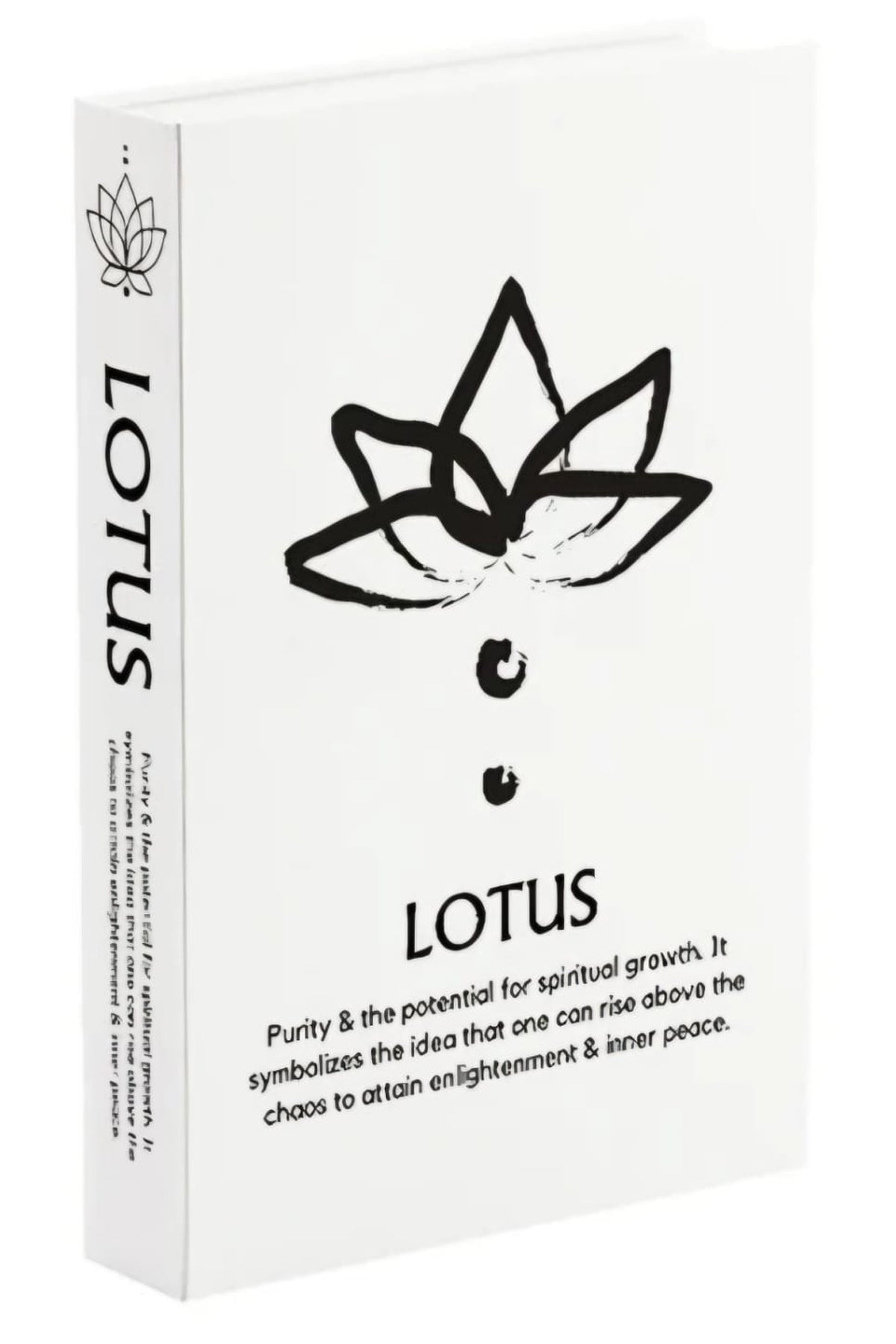 604 LOTUS dekoratif kitap kutusu