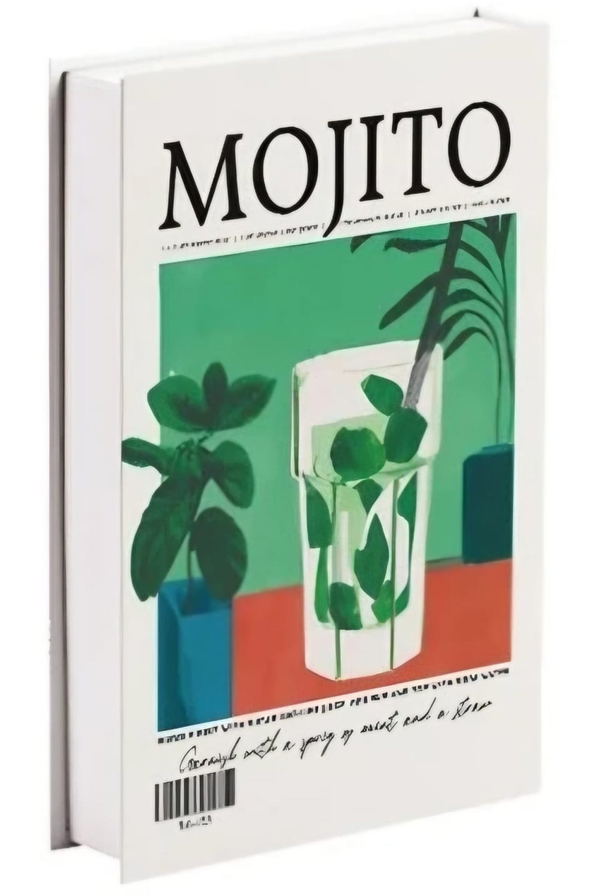 631 MOJITO dekoratif kitap kutusu