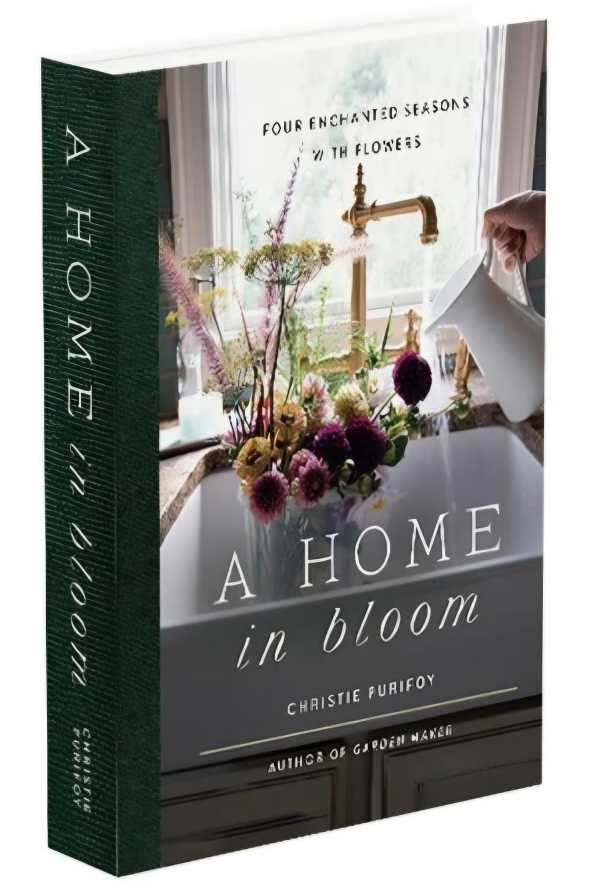 638 A HOME IN BLOOM dekoratif kitap kutusu