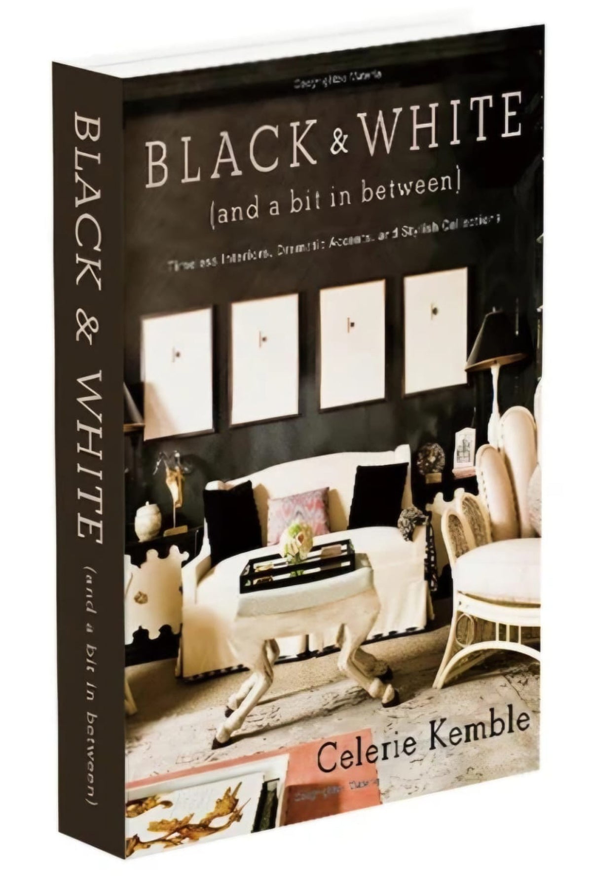 642 BLACK & WHITE dekoratif kitap kutusu